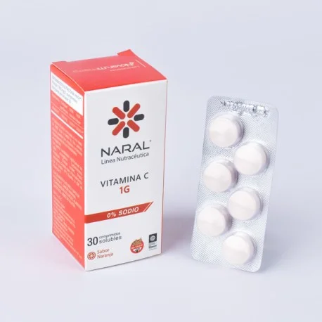 Vitamina C 1G. NARAL X30 COMP.